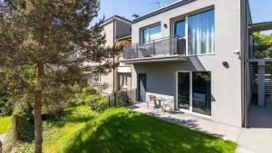 Budova, v ktorej sa apartmán nachádza