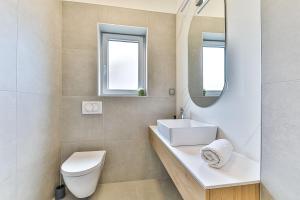 Koupelna v ubytování Apartmani Ana