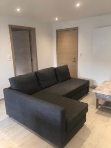 Posezení v ubytování PEGASUS I - 2 chambres de luxe, cuisine, salon, 2 terrasses et sauna