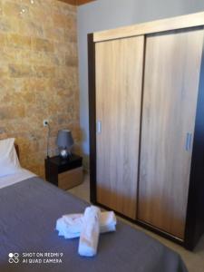 Posteľ alebo postele v izbe v ubytovaní Annas apartment