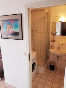 Ванная комната в Seepanorama 1