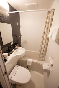 Koupelna v ubytování LOF HOTEL Shimbashi