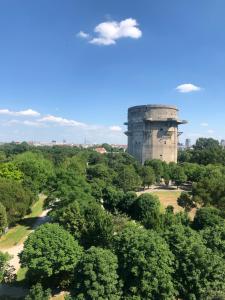 Zdjęcie z galerii obiektu Augartenblick Penthauscombo 14/15/16 - Blick zum Riesenrad w Wiedniu