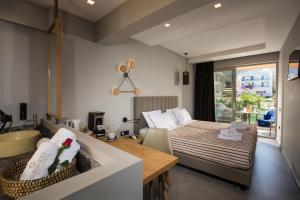 Χώρος καθιστικού στο Palmera Beach Hotel & Spa - Adults Only