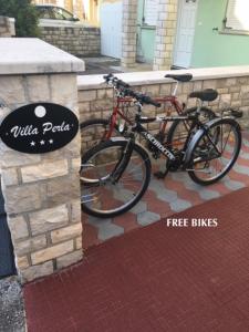 Jazda na bicykli v okolí ubytovania Villa Perla