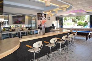The lounge or bar area at Yalcin Hotel & Villas