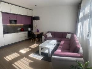 Kuchyň nebo kuchyňský kout v ubytování Walter&Sons Apartment Centro