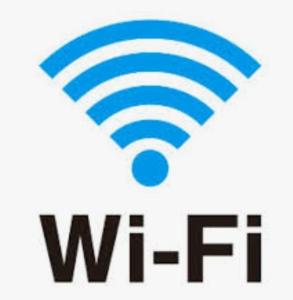 a wfi logo with a wifi symbol on it at Al Reef Rest House in Al Khārī