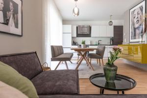 Posezení v ubytování Apartments Traunkai Bad Ischl