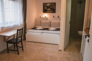 Kuchyň nebo kuchyňský kout v ubytování Apartmány Pulgary