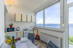Kuchyňa alebo kuchynka v ubytovaní Ivan apartman