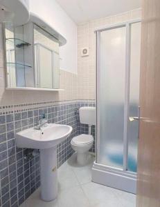 Koupelna v ubytování Blue Sky Apartments