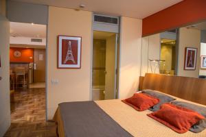 King David Flat Hotel - Argentina客房内的一张或多张床位