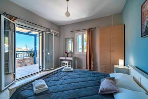 Postel nebo postele na pokoji v ubytování Philyra appartments + 25 fotografií