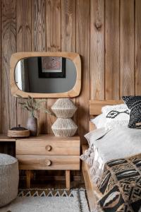 Posteľ alebo postele v izbe v ubytovaní Ethnica Apart & Gallery