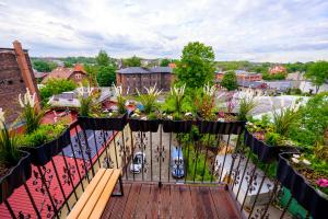 Μπαλκόνι ή βεράντα στο Aparthotel Zabrze, Apartamenty w Centrum z prywatnym parkingiem