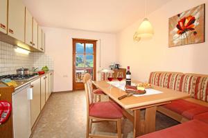 Una cocina o cocineta en Prackfiedererhof