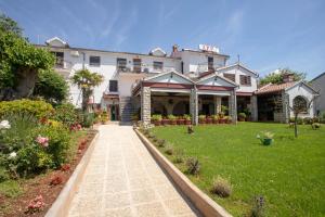Zahrada ubytování Guest House Milotic