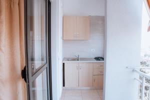 Η κουζίνα ή μικρή κουζίνα στο Hotel Perdja