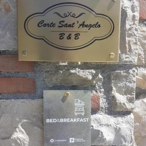 Certifikát, hodnocení, plakát nebo jiný dokument vystavený v ubytování B&B Corte Sant'Angelo