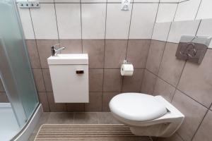 Koupelna v ubytování Wschodzące Słońce