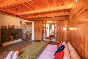 Posezení v ubytování Zostel Homes Cheog (Shimla)