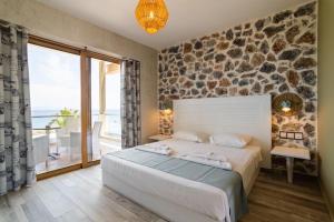 Posteľ alebo postele v izbe v ubytovaní Jacksons sea view living