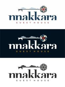 un logo pour une maison d'hôtes avec un train dans l'établissement Nnakkara Guest House, à Santo Stefano di Camastra