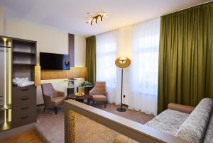 Μια τηλεόραση ή/και κέντρο ψυχαγωγίας στο Das Schokoladenhotel