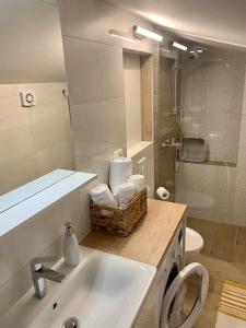 Koupelna v ubytování Apartments Nevenka i Josko + 37 fotografií