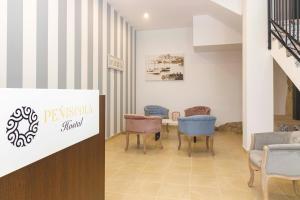 Posezení v ubytování Hostal Peñiscola