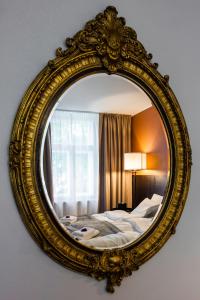 Postel nebo postele na pokoji v ubytování Hotel Marino