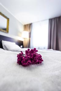 Postel nebo postele na pokoji v ubytování Hotel Marino