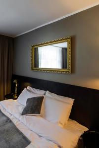 Postel nebo postele na pokoji v ubytování Hotel Marino
