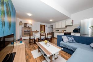 Kuchyň nebo kuchyňský kout v ubytování Apartments Šćerbe 3103