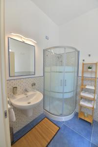 Koupelna v ubytování Acquadamare B&B