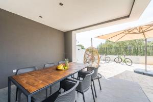 Patio nebo venkovní prostory v ubytování Holiday House Sukošan Zadar