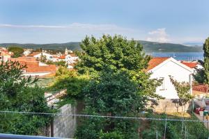 a view of a town from a house at Apartments & Rooms Strčić Krk in Krk