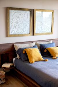 Postel nebo postele na pokoji v ubytování Casa da Ria