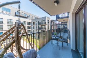 Balkon lub taras w obiekcie House Managers - Nadmotławie