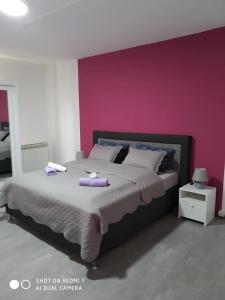 Ein Bett oder Betten in einem Zimmer der Unterkunft Markaz Apartman Bihac