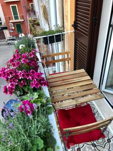 Balkón nebo terasa v ubytování Casa De Rosas