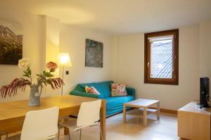 Posezení v ubytování Metsola Apartamentos Rurales