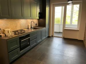Kuchyňa alebo kuchynka v ubytovaní Lux Apartament Sienkiewicza