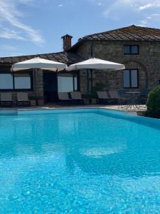 The swimming pool at or close to Agriturismo Le Macie