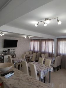 TV a/nebo společenská místnost v ubytování B&B Sobe Magdalena