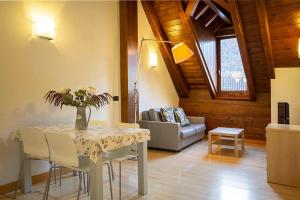 Posezení v ubytování Metsola Apartamentos Rurales