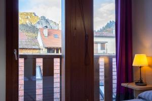 Balkón nebo terasa v ubytování Metsola Apartamentos Rurales