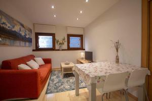 Posezení v ubytování Metsola Apartamentos Rurales