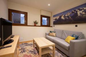 Posezení v ubytování Metsola Apartamentos Rurales